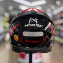 Capacete NORISK RAZOR GOODSPEED RED/GOLD