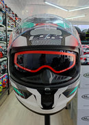 CAPACETE LS2 FF808 STREAM II ROAD WHT GREEN