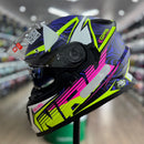 Capacete Norisk FF302 Soul Control Matte Black Pink