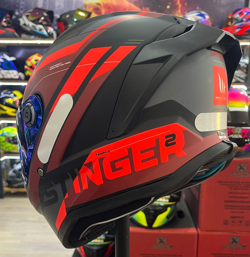 Capacete MT Stinger 2 Templo B5, MATE