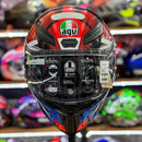 Capacete AGV K1 S Fastlap Black/Red/Bue