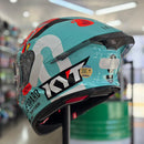 Capacete KYT TT REVO LEOPARD ARAGON