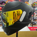 CAPACETE KYT TT COURSE PLAIN MATTE BLACK
