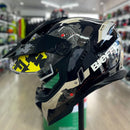 Capacete BIEFFE B-TRAIL FRONTIER PRETO-DESERT