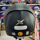 CAPACETE X TROY DRONE PRETO E VERMELHO