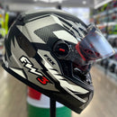 Capacete FW3 GTX FOX GRAFITE FOSCO