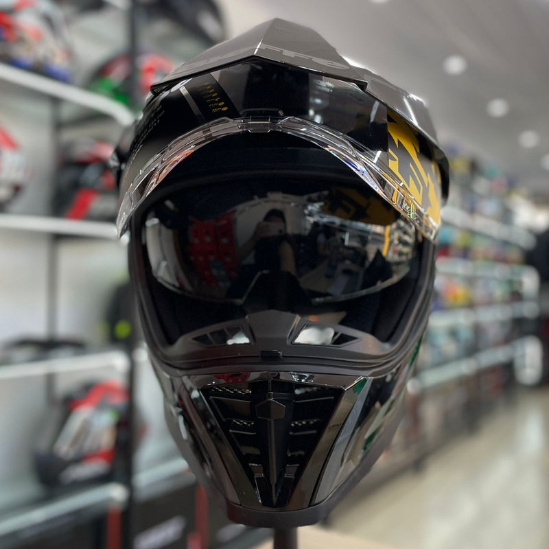 CAPACETE BIEFFE, B-TRAIL AUTHENTIC PRETO/GRAFITE