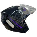 Capacete EBF NEW SPARK JET SPEED Roxo