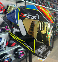 CAPACETE KYT TT COURSE XAVIER SIMONE ENDURANCE + VISEIRA COLORIDA E AEROFOLIO