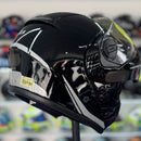 Capacete PEELS U-RB2 ESCAMOTEAVEL CLASSIC PRETO/PRATA