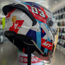 Capacete MT COSMO SV SERGIO GARCIA 2024 D7