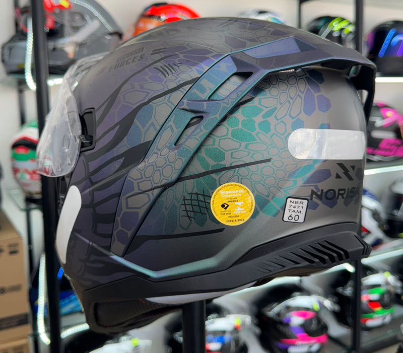 Capacete Norisk Strada II Cobra Blue