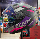 Capacete Shark RIDILL 2 BERSEK KVV, com óculos interno