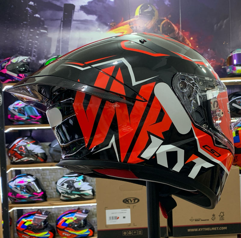 Capacete KYT TT REVO NICOLO BULEGA 2022 AEROFOLIO + VISEIRA
