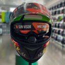 Capacete MT BRAKER SV URBANSPATTER C6 FLUOR