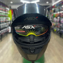 Capacete ASX CITY SV SOLID PRETO FOSCO