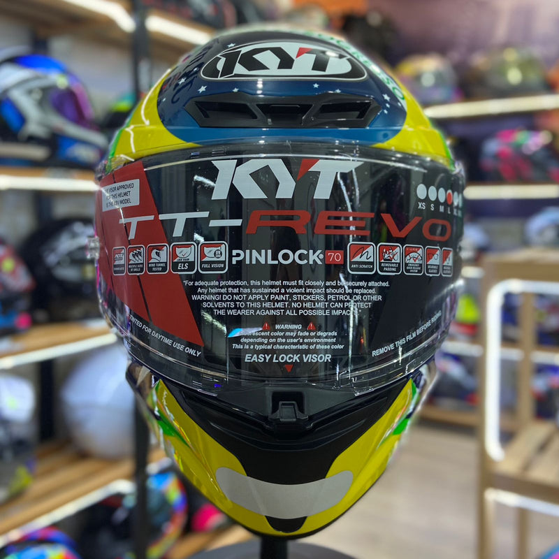 Capacete KYT  TT REVO DIOGO MOREIRA 2024