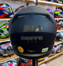 CAPACETE BIEFFE B-40 CLASSIC AZ DARK FOSCO GRAFITE