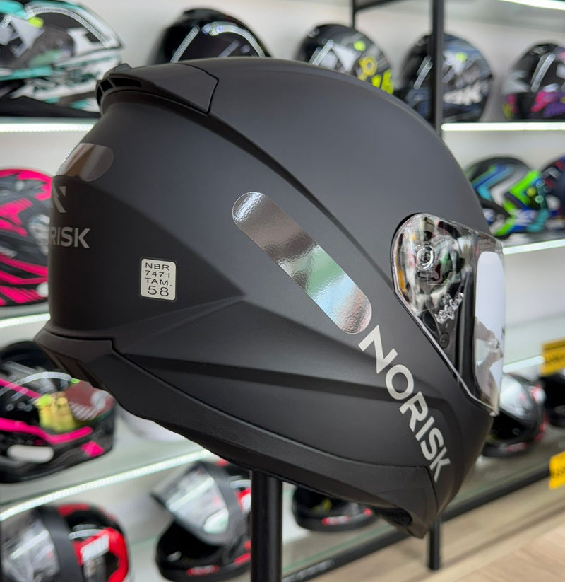 Capacete Norisk RAZOR SOLID  MATT BLACK
