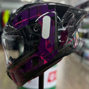 Capacete ORIGINE PISTA MUGELLO PURPLE BLACK GLOSS