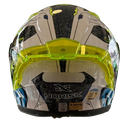 CAPACETE NORISK FLOW ROBOT YELLOW  + BRINDE VISEIRA COLORIDA e AEROFOLIO