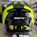 Capacete BIEFFE B-TRAIL DEFENDER PRETO/AMARELO