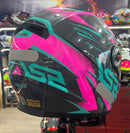 Capacete LS2 FF358 Draze Rosa e Cinza