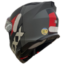 Capacete Texx KAIMAN TRACK VERM. PRETO CINZA FOSCO