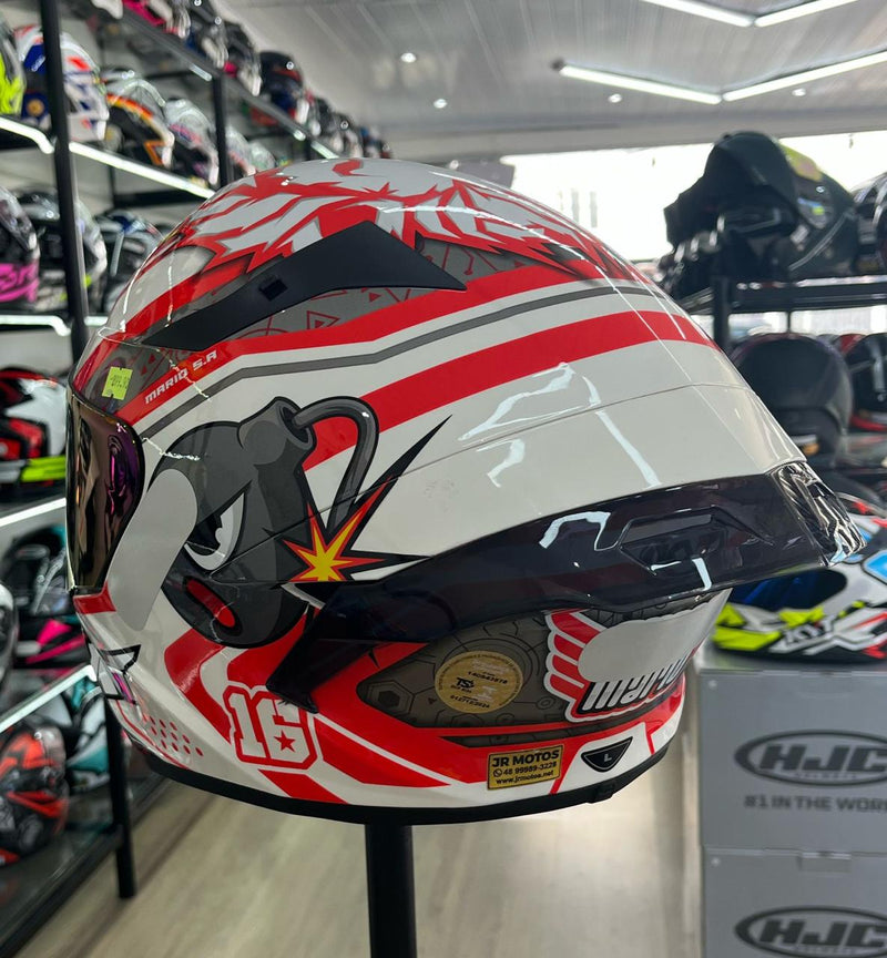 CAPACETE KYT TT COURSE SUPER MARIO