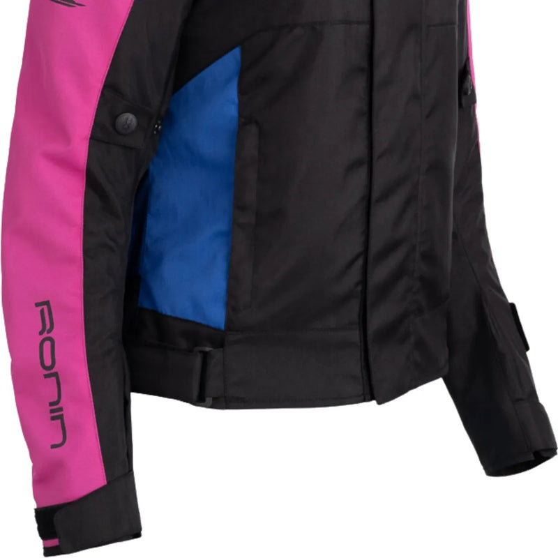 JAQUETA TEXX RONIN V2 LD FEMININA PRETA ROSA AZUL