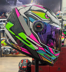 CAPACETE LS2 FF358 XDRON ROSA
