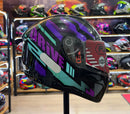 Capacete FLY Drive 2 HG Atitude pto/roxo