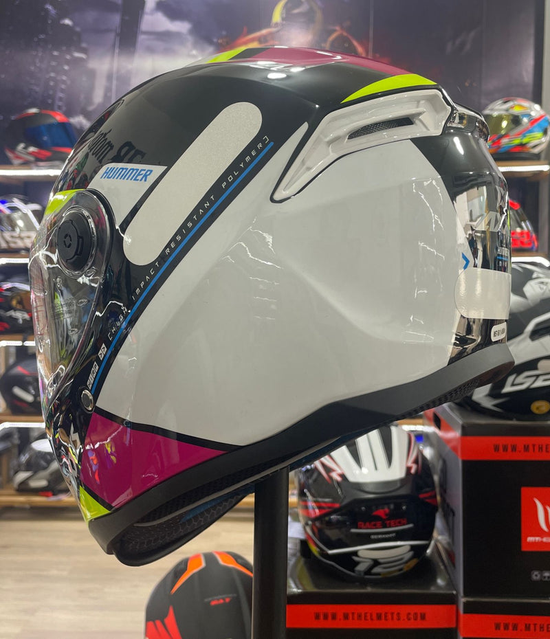 CAPACETE AXXIS HUMMER B MIR E8 BLACK GLOSS