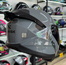 Capacete Norisk RAZOR SOLID EDITION NARDO GREY Visei. + Aero