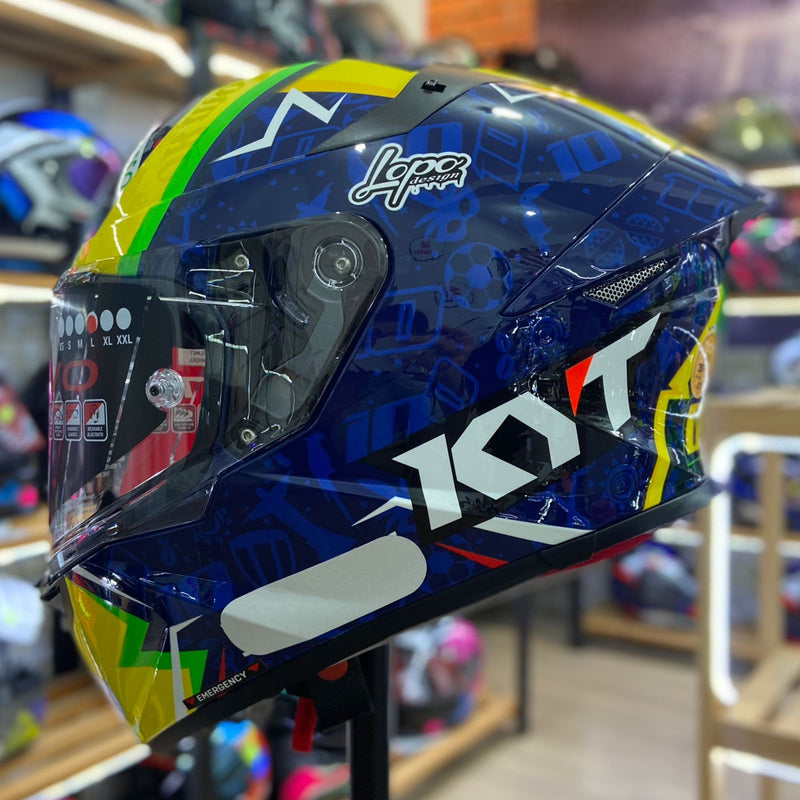 Capacete KYT  TT REVO DIOGO MOREIRA 2024