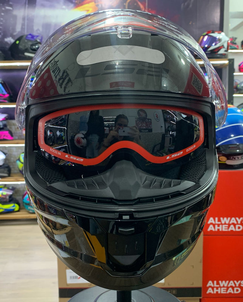 CAPACETE LS2 FF808 STREAM II JEANS TITANIUM
