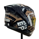 Capacete LS2 FF810 VIGO Keduo Black Earth Yellow