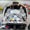 Capacete ORIGINE DINAMO SNAKE SILVER