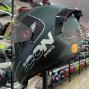 CAPACETE PEELS ICON PRO FIELD VD M FOSCO PRETO