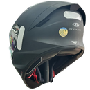 CAPACETE KYT TT COURSE PLAIN MATTE BLACK