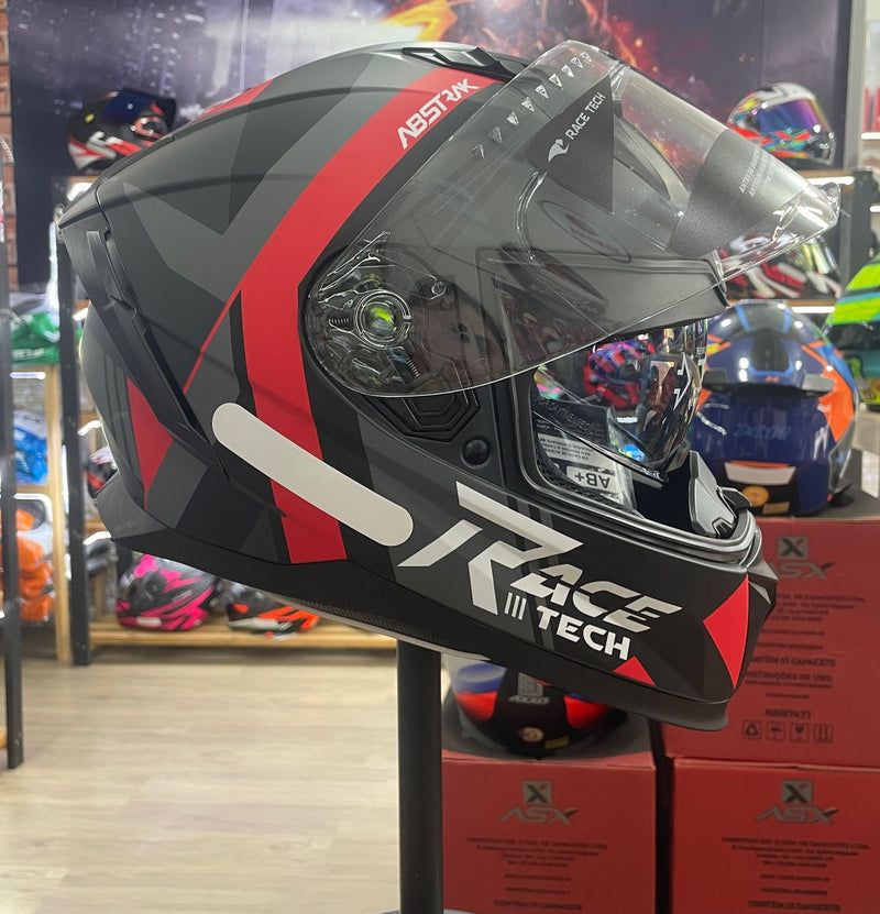 Capacete Race Tech VOLT ABSTRAK MATT RED