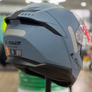 Capacete LS2 STREAM II FF808 MONOCOLOR MISTY BLUE