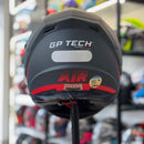 Capacete GP TECH ULTRA  SV AIR CINZA E VERMELHO