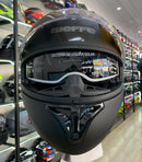 CAPACETE BIEFFE B-40 CLASSIC PRETO FOSCO GRAFITE