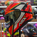 Capacete ASX EAGLE EXPLORER VERMELHO
