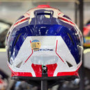 Capacete ORIGINE DINAMO GALAXI BLUE RED WHITE GLOSS