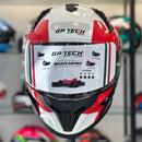 Capacete GP TECH SENSE ARMY PRETO VERM