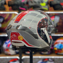 Capacete MT ATOM 2 SV DESTINY BRANCO C5