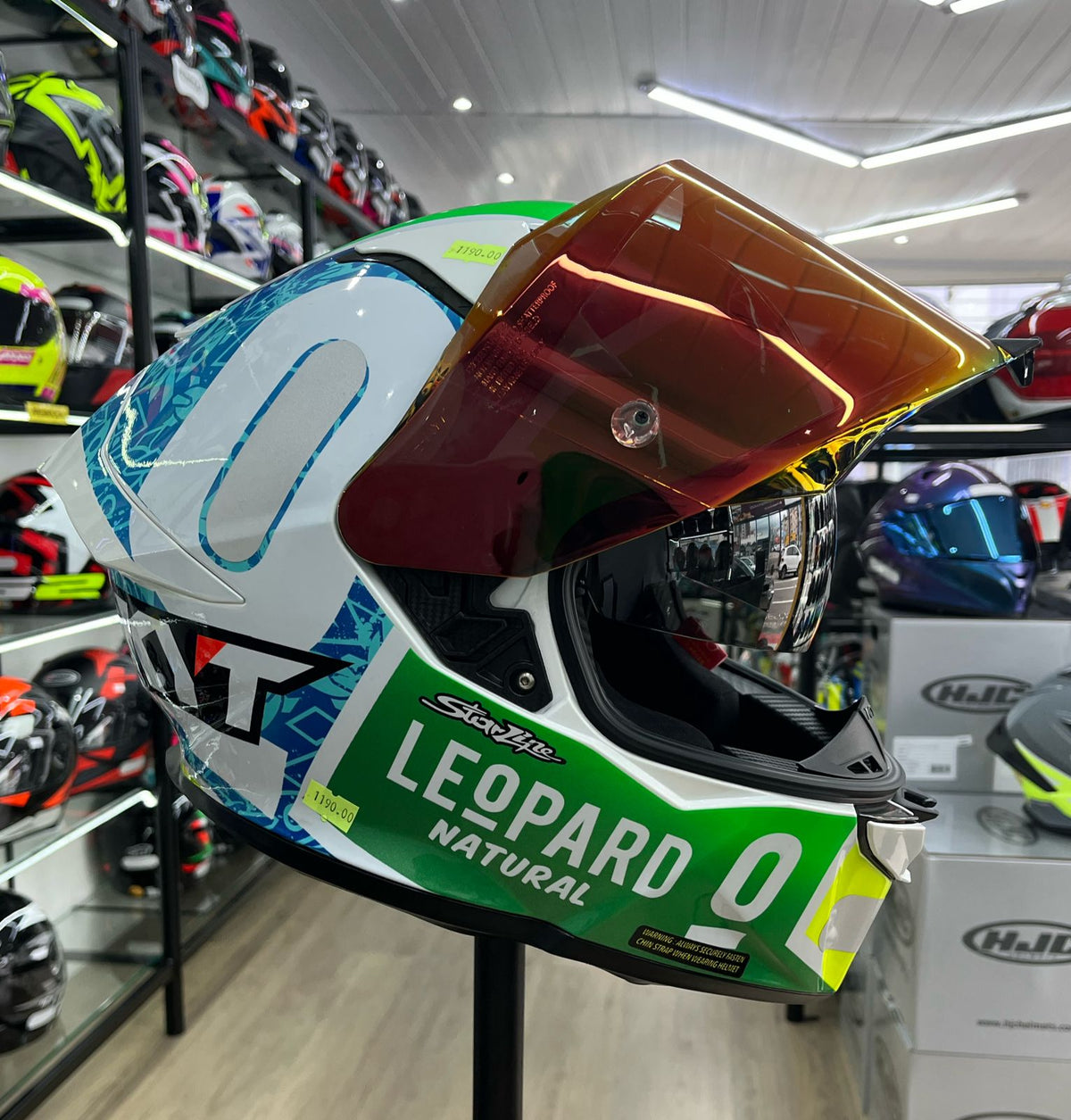 ARTIFICE V2 エメラルドグリーン CAPACETE KYT R2R MAX FOGGIA MISANO 2021