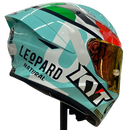 Capacete  KYT TT COURSE LEOPARD DALLA PORTA